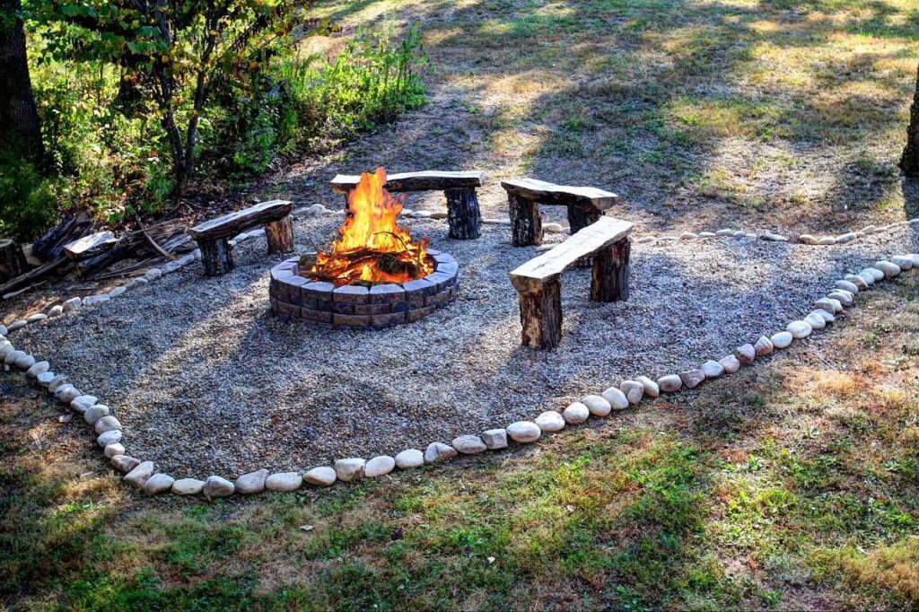 outdoor firepit